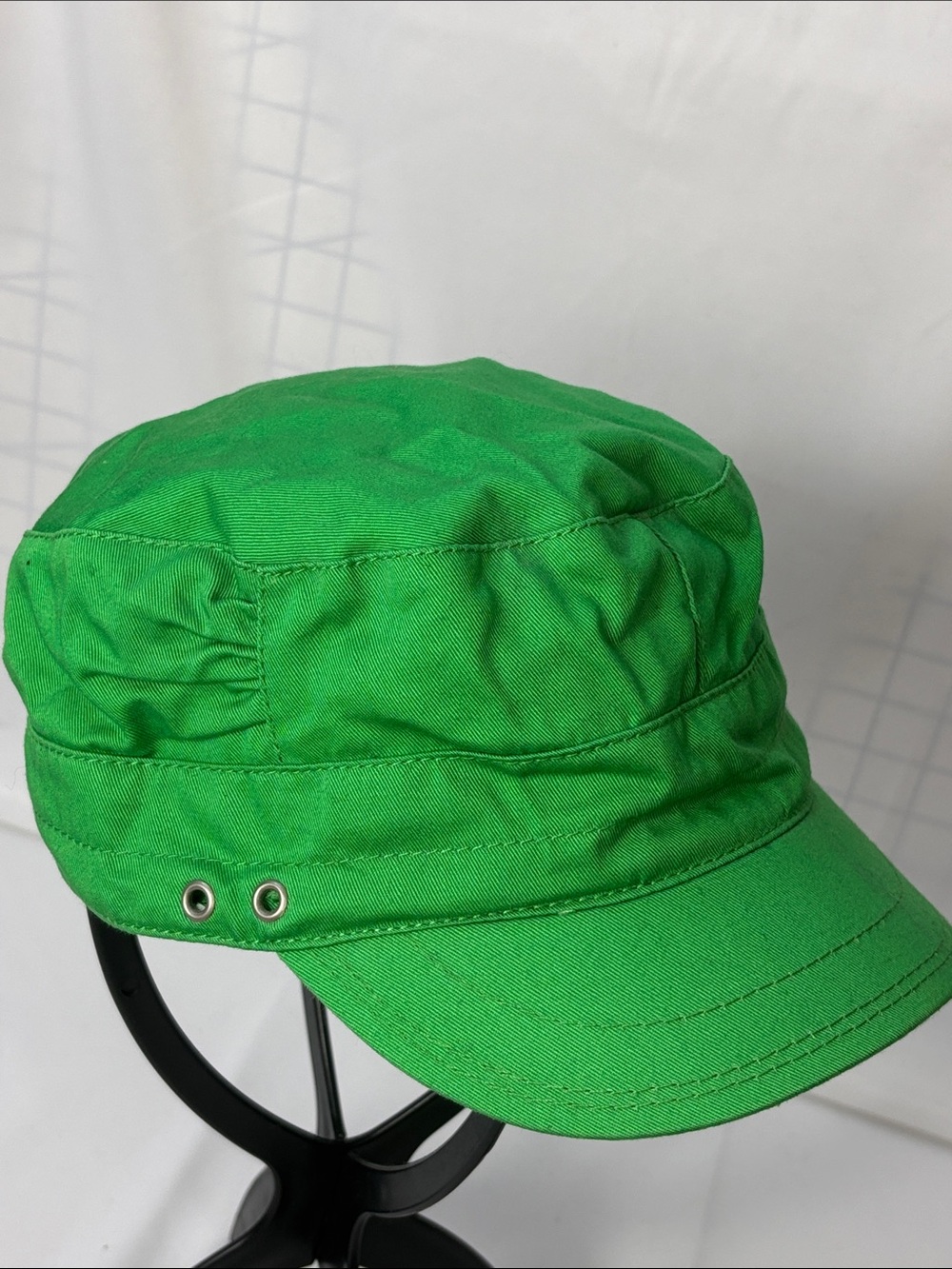 H&M Bright Green Military Cadet Cap